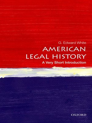 cover image of American Legal History